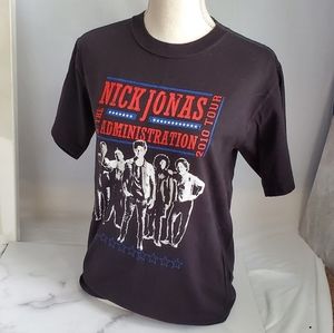 Nick Jonas & the Administration 2010 Tour T-shirt
